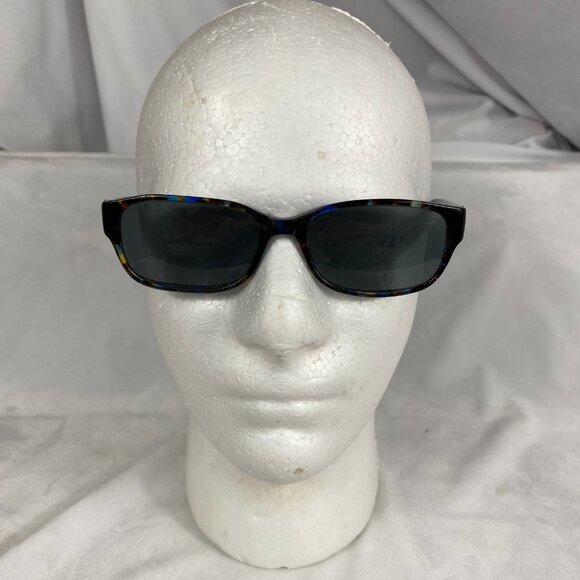 Elizabeth Arden Blue Tortoise EA6060-1  53-16/135 Square Eyeglasses Frames ONLY - Picture 3 of 9